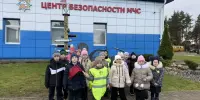 Первоклассники в гостях у Центра безопасности МЧС