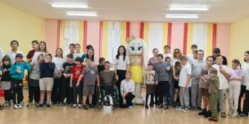 Волонтерский отряд "Лига добра" с игровой программой "И станет мир добрее" посетил ЦКРОИР