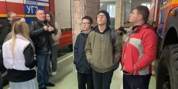 Встреча с героической профессией: экскурсия в ИППК МЧС