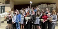 В учреждении образования прошла торжественная линейка для учащихся 9 и 11 классов