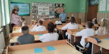 В школе прошел единый урок "Знания сегодня – сила и процветание Беларуси завтра!"